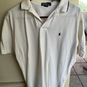 Polo Ralph Lauren White Polo Shirt